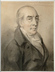 صورة للكونت غريغوري أليكسييفيتش شيرباتوف (1735-1810) - موليناري ، ألكساندر (1772-1831) - طباشير متفائل بالأبيض والأسود على الورق - 29.8 × 23 - متحف الدولة للفنون في جمهورية تتارستان ، قازان