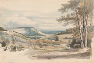 Boxhill من West Humble Lane بواسطة الكسندر مونرو
