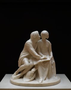 باولو وفرانشيسكا ، 1852 بواسطة ألكسندر مونرو