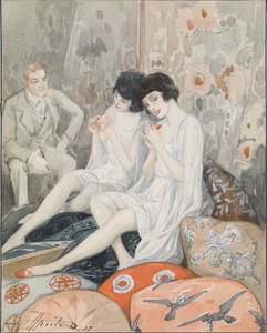سيدة في مخدعها ، 1929