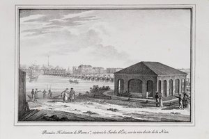 المقصورة من سلسلة بطرس الكبرى مناظر سانت بطرسبرغ ، 1820s بواسطة ألكسندر بلوخارت