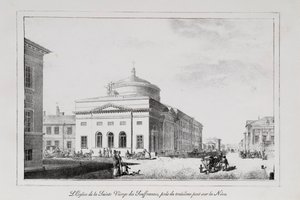 كنيسة الفرح لجميع الذين حزنوا مناظر سلسلة سانت بطرسبرغ ، 1820s بواسطة ألكسندر بلوخارت