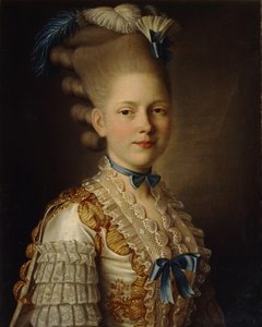 صورة الكونتيسة خ. Obolenskaya ، كاليفورنيا 1776 بواسطة الكسندر روسلين
