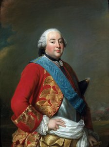 صورة لويس فيليب الأول (1725-1785) ، Duc de Orleans dit Le Gros - رسم ألكساندر (ألكسندر) روزلين (1718-1793) ، حوالي 1770 - زيت على قماش - المتحف الوطني ستوكهولم بواسطة الكسندر روسلين
