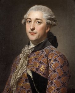 صورة للأمير فلاديمير بوريسوفيتش غوليتسين 1731-1799 ، 1762 بواسطة الكسندر روسلين