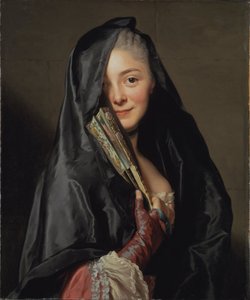 السيدة ذات الحجاب زوجة الفنانين ، 1768
