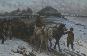 ترك للصيد ، 1915 بواسطة ألكسندر فلاديميروفيتش ماكوفسكي