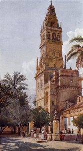 محكمة البرتقال ، مسجد قرطبة (لون ليثو) بواسطة ألكسندر والاس ريمنجتون
