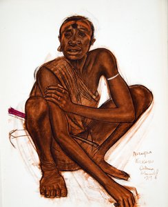 ماريغو ، MGogo (دودوما) ، من رسومات ولوحات أفريقية ، تم تنفيذها خلال رحلة سيتروين سنتر أفريقيا ، البعثة الثانية Haardt Audouin-Dubreuil ، حانة. باريس ، 1927