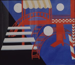 عرض مسرحي لتصميم الطبعة Décors de Théatre ، 1927
