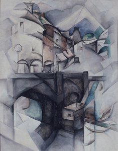 الجسر. سيفر ، 1912 بواسطة الكسندرا الكسندروفنا اكستر