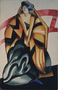 مرضعة. تصميم أزياء مسرحية روميو وجولييت بقلم دبليو شكسبير ، 1921