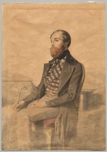 صورة لألفريد دي موسيت (1810-1857) بواسطة الكسندر بيدا