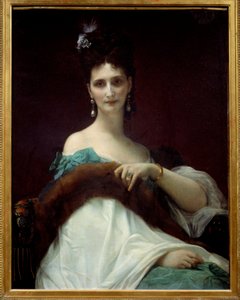 صورة لكونتيسة كيلر (مركيز القديس إيف دالفيدر لوحة رسم ألكسندر كابانيل (1823-1889) 1873 الشمس 0،99x0،77 م باريس ، متحف أورسيه بواسطة ألكسندر كابانيل
