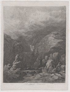 المناظر الطبيعية ، 1839. بواسطة الكسندر كالامي