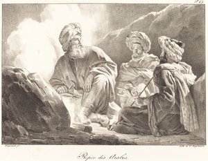 باقي العرب بواسطة Alexandre Evariste Fragonard