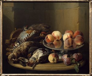 لا تزال الحياة ، لعبة ودبابيس اللوحة فرانسوا ديسبورتس (1661-1743) القرن الثامن عشر باريس ، الفنون الزخرفية بواسطة الكسندر فرانسوا ديسبورتس