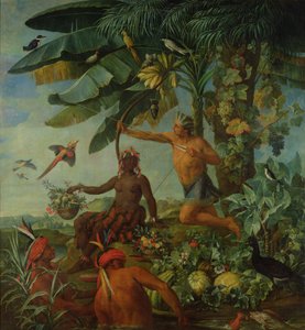 الصياد الهندي والصياد ، 1741