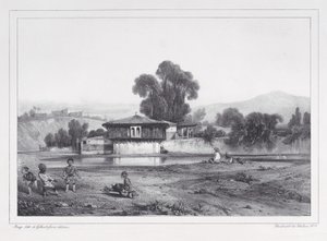 الثكنة التركية ، 1823-60. بواسطة الكسندر جابرييل ديكامبس
