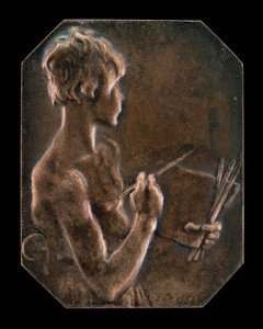 رسم اللوحة [الوجه] ، 1897.