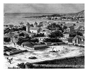 ساو باولو ، لواندا ، أنجولا ، القرن التاسع عشر بواسطة الكسندر دي بار