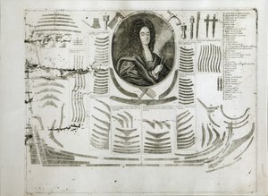صورة إيفان ميخائيلوفيتش جولوفين 1680-1737 ، بين 1717 و 1720