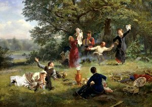 الأحد 1884. بواسطة أليكسي إيفانوفيتش كورزوخين