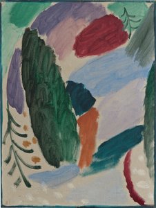 يوم فاتر ، 1915. بواسطة Alexej von Jawlensky