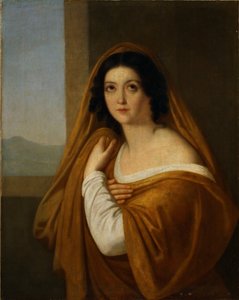 صورة للأميرة يفدوكيا أفدوتيا إيفانوفنا غوليتسينا ، ني إيزميلوفا 1794-1890 ، 1810 بواسطة أليكسي ييغوروفيتش ييغوروف
