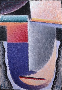 الرأس الكبير بواسطة Alexej von Jawlensky