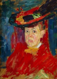 صورة ماريان فون ويريفكين. حوالي عام 1906 بواسطة Alexej von Jawlensky