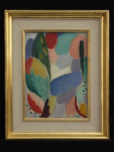 بلو ستريت ، 1916 بواسطة Alexej von Jawlensky
