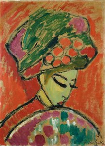 فتاة في العمامة بواسطة Alexej von Jawlensky