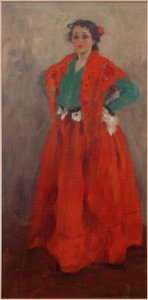 Helene im spanischen Kostüm بواسطة Alexej von Jawlensky