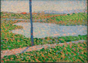المناظر الطبيعية مع البحيرة بواسطة Alexej von Jawlensky