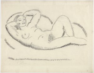 راقد عارية بواسطة Alexej von Jawlensky