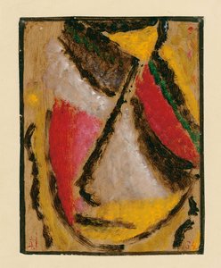 التأمل ، 1934 بواسطة Alexej von Jawlensky