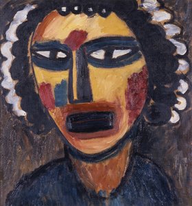 النبي (العرافة) بواسطة Alexej von Jawlensky
