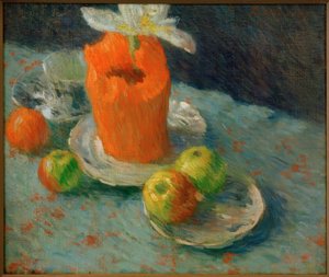 لا تزال الحياة و Bleu بواسطة Alexej von Jawlensky