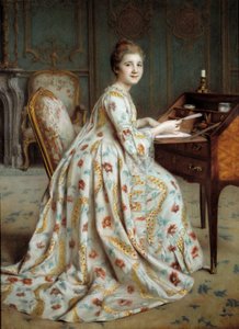صورة لماركيز دوبوا موشيه لوحة أليكسيس أكسيليت (1860-1931) أنجرس القرن التاسع عشر ، متحف الفنون الجميلة بواسطة الكسيس أكسيليت