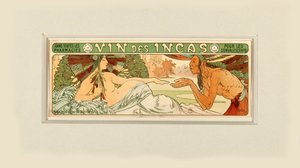 نبيذ الإنكا 1897. بواسطة ألفونس ماري موتشا