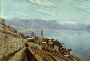 قرية سان سافورين بواسطة ألفريد تشافانيس