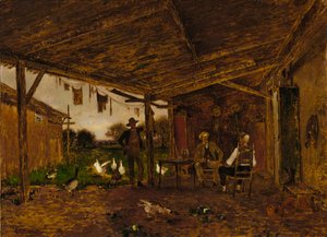 الجيران الودودون ، كاليفورنيا. 1909. بواسطة ألفريد كورنيليوس هولاند