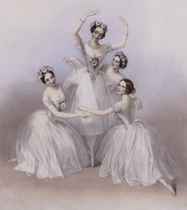 قام بتأليف The Celebrated Pas De Quatre من تأليف Jules Perrot ، كما رقص في مسرح Her Majesty's بواسطة ألفريد إدوارد (بعد) شالون