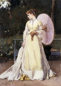 في البلد ، ج .1887 بواسطة ألفريد إميل ستيفنز