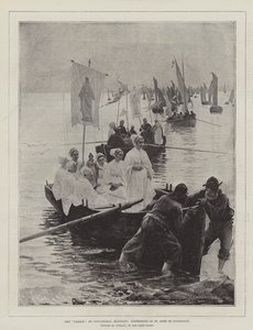 العفو في Concarneau ، بريتاني ، أخوة القديسة آن دي فوسنانت