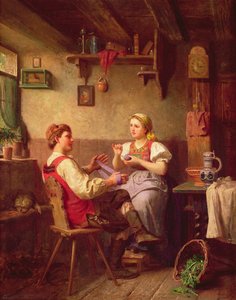 لف الصوف بواسطة ألفريد حماشر