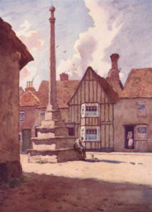 Lavenham Market Cross ، سوفولك بواسطة ألفريد هيتون كوبر