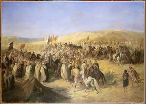 نابليون الثالث (1808-1873) في الجزائر ، 21 مايو 1865