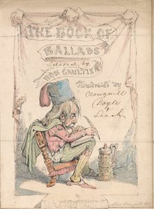 الواجهة الأصلية لـ "Book of Ballads" (Bon Gaultier) بواسطة ألفريد هنري فوريستر